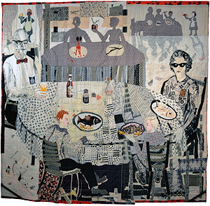 Double Vision: Early Layers of Black and White